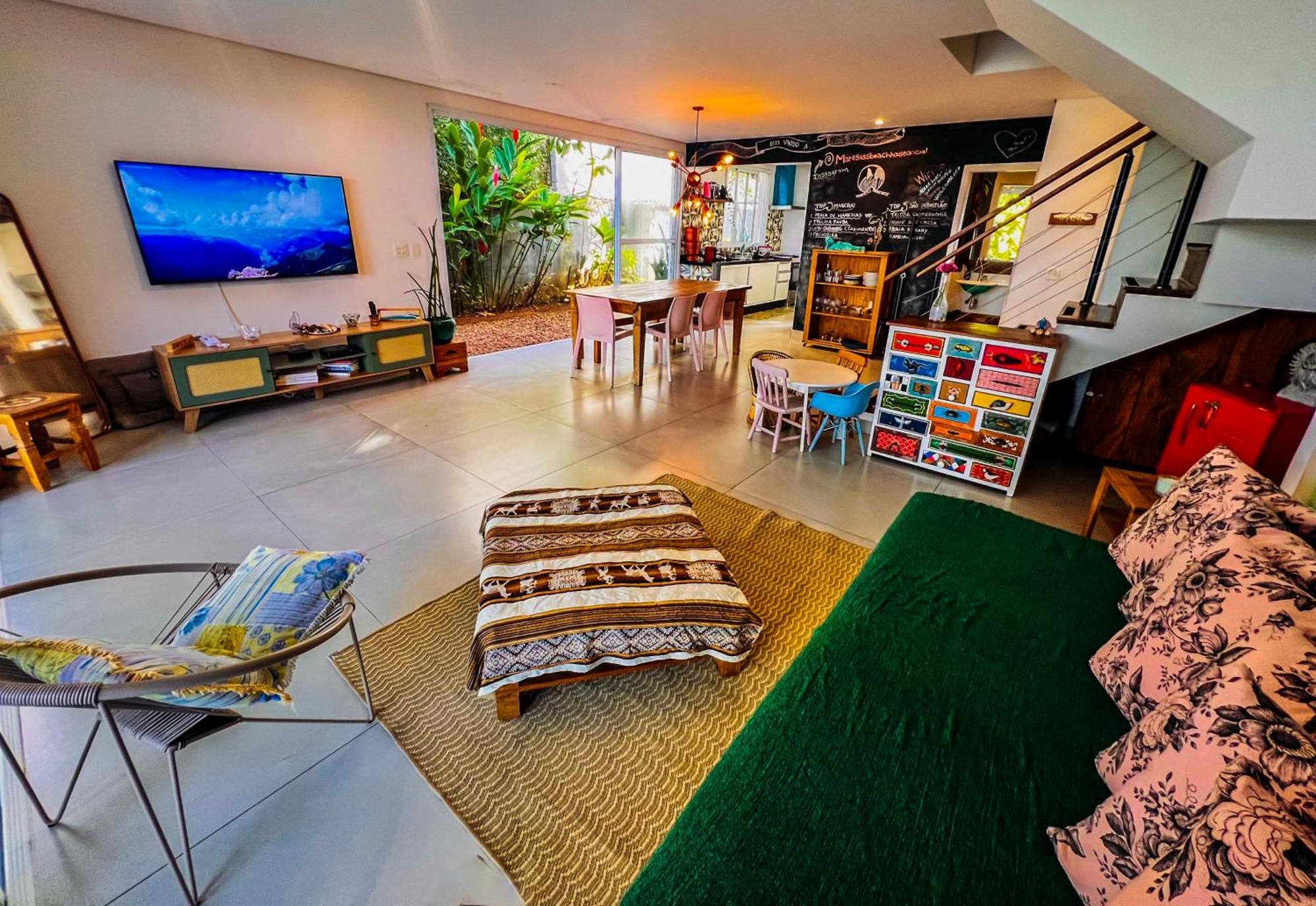 C7, Casa Vibrante, Pe Na Areia De Maresias Villa Sao Sebastiao  Ngoại thất bức ảnh